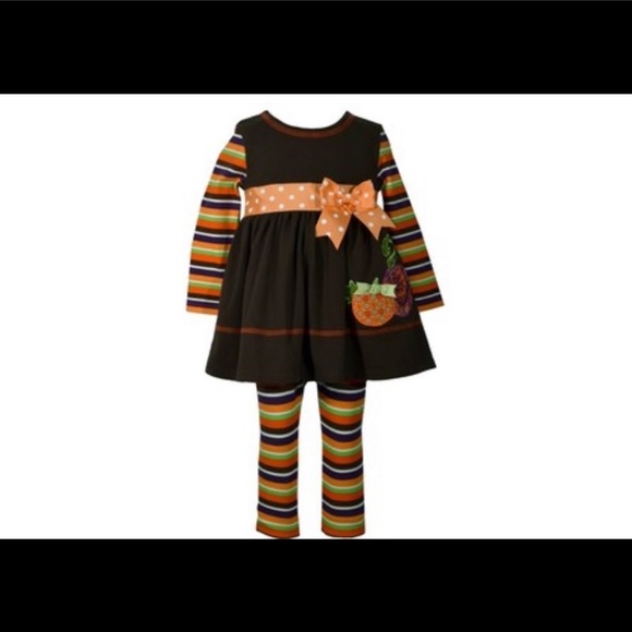 bonnie jean pumpkin dress